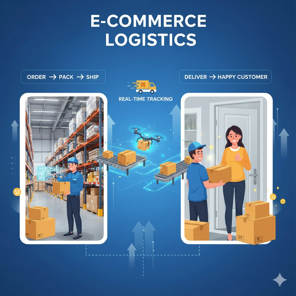 E-Commerce Logistics Made Easy Tips for Faster Delivery and Happy Customers