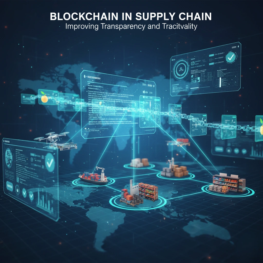 Blockchain in Supply Chain: Improving Transparency and Traceability