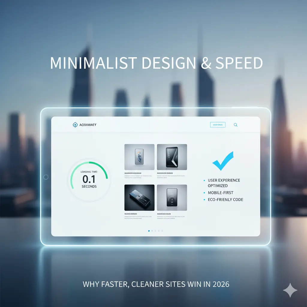 Minimalist Design & Speed: Why Faster, Cleaner Sites Win in 2026