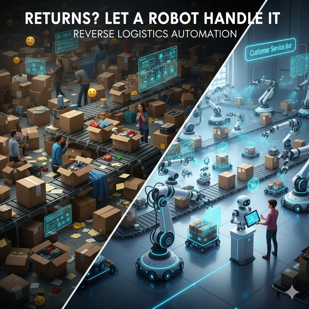 Returns? Let a Robot Handle It: Reverse Logistics Automation