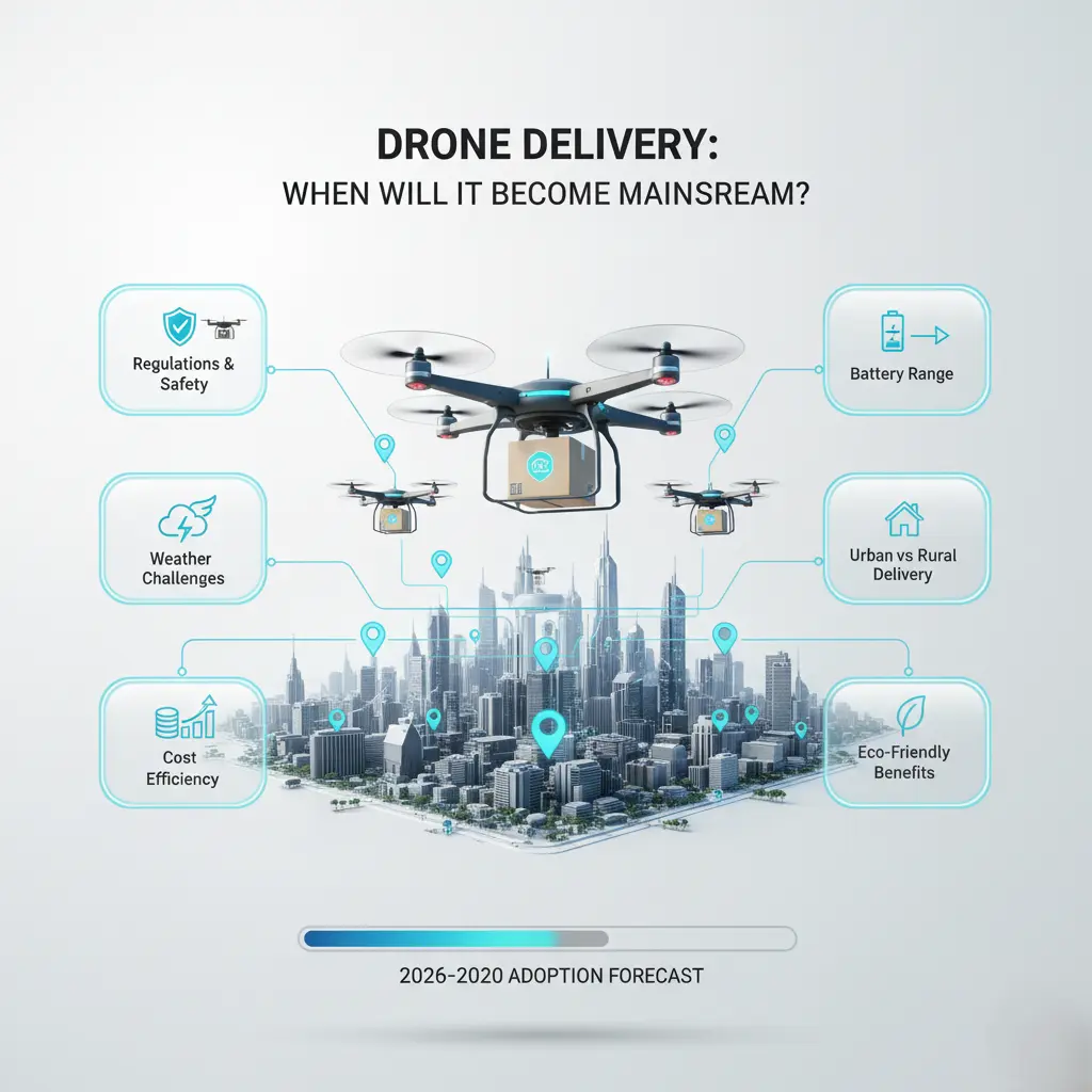 Drone Delivery When Will It Become Mainstream