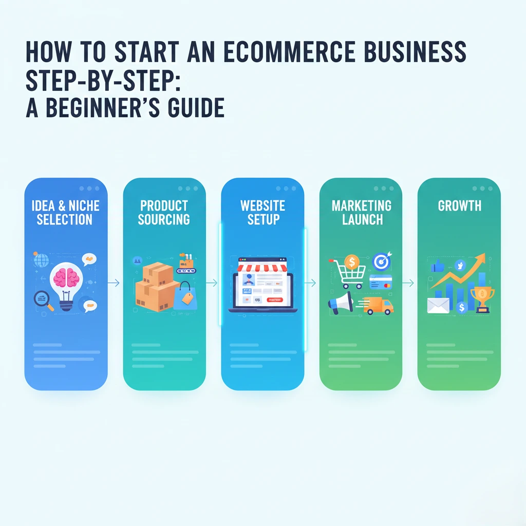 How to Start an eCommerce Business Step-by-Step: A Beginner’s Guide