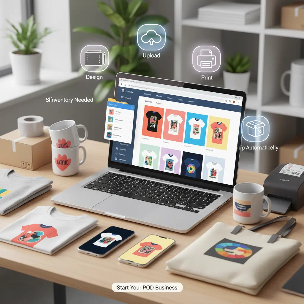 Starting a Print-on-Demand Business