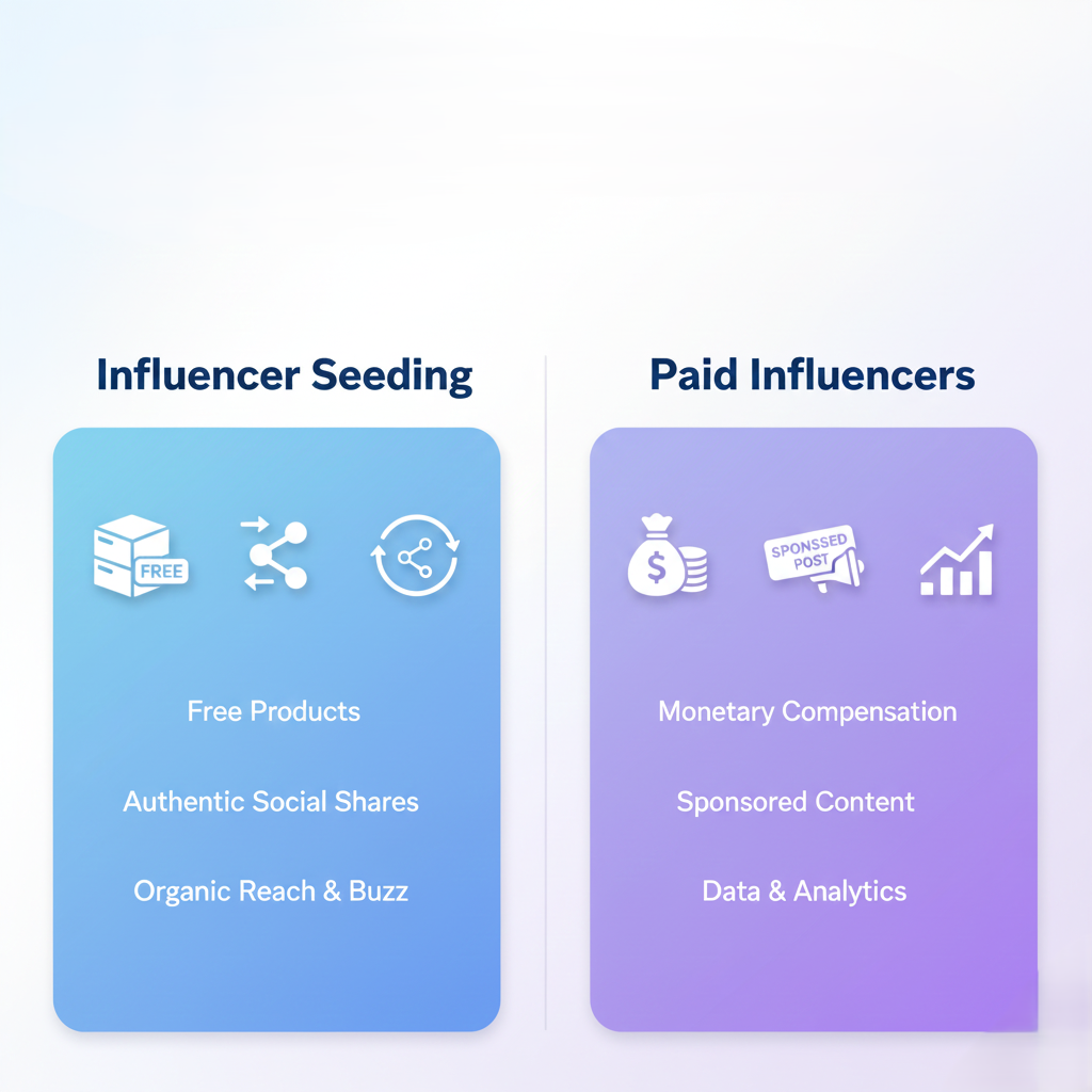 Influencer Seeding vs Paid Influencers: Which Strategy Delivers Better Results?